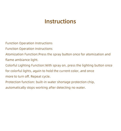 Creative Simulation Flame Aroma Diffuser Essential Oil Aromatherapy Desktop Mini USB Air Humidifier Colorful Night Light Gift