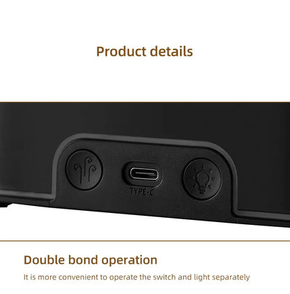 Creative Simulation Flame Aroma Diffuser Essential Oil Aromatherapy Desktop Mini USB Air Humidifier Colorful Night Light Gift