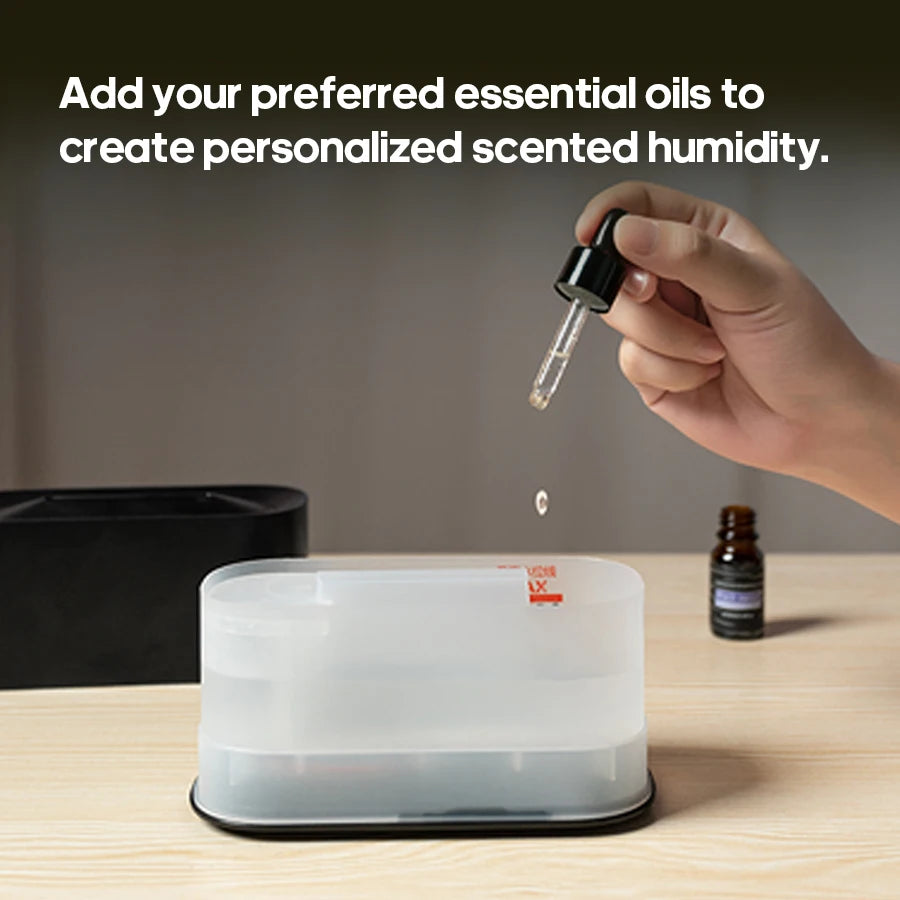 Creative Simulation Flame Aroma Diffuser Essential Oil Aromatherapy Desktop Mini USB Air Humidifier Colorful Night Light Gift